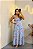 VESTIDO EM LINHO FLORIDO - Imagem 1