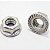 Porca Flangeada Inox - Imagem 1