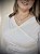 Blusa Manga Longa Juliana Off-white - Imagem 4