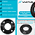 FLANGE AC LISO RF ASTM A105 ANSI B16.5 150LBS 2" VLCX - Imagem 2