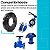 FLANGE AC LISO RF ASTM A105 ANSI B16.5 150LBS 3" VLCX - Imagem 5