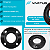 FLANGE AC LISO RF ASTM A105 ANSI B16.5 150LBS 3" VLCX - Imagem 2