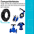 FLANGE AC LISO RF ASTM A105 ANSI B16.5 150LBS 4" VLCX - Imagem 5
