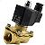 Válvula Solenoide 2/2 vias Rosca 3/4" BSP - 12v - Imagem 1