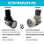 Regulador de Pressão Rosca 1/4" BSP 550l p/ minuto - DAR2000 - Imagem 6