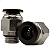 Conexão União Reta Macho Tubo 6mm - Rosca 1/8" BSP - Imagem 1