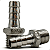 Conexão Inox 316 Espigão 1/4" - Rosca 1/4" BSP - Imagem 1