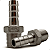 Conexão Inox 304 Espigão 3/8" - Rosca 3/8" BSP - Imagem 1