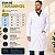 Jaleco Masculino Gabardine Branco Sênior Uniformes - Imagem 3