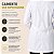 Jaleco Masculino Gabardine Branco Sênior Uniformes - Imagem 7