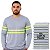Kit 10 Camisetas Manga Longa Com Faixa Refletiva - Imagem 14