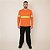Kit 10 Camisetas Manga Longa Com Faixa Refletiva - Imagem 11