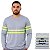 Kit 5 Camisetas Manga Longa Com Faixa Refletiva - Imagem 15