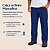 Kit 10 Calças De Brim Pesado Masculina Azul Marinho - Imagem 2
