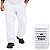 Kit 10 Calças De Brim Pesado Masculina Branca - Imagem 1