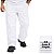 Kit 5 Calças De Brim Pesado Masculina Branca - Imagem 1