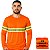 Kit 3 Camisetas Manga Longa Com Faixa Refletiva - Imagem 15