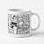 Kit Caneca Infantil para Pintar + Canetinhas - Imagem 1