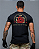 Camiseta Concept Ronin Apparel Don't Tread On Me Japan Preta com Estampa nas Costas - Imagem 1