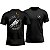 Camiseta Militar Good Luck Motherfucker Preta com Estampa nas Costas - Imagem 1