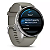 Smartwatch com caixa metálica Garmin Venu 4 45mm Prata com pulseira de silicone cinza 010-03014-01 - Imagem 3