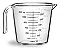 Medidor de Líquido em Acrílico 600 ml para Receitas - Imagem 1