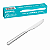 Kit 12 Facas De Mesa Em Aço Inox Talher Linha Oriente - Imagem 1