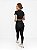 Conjunto Lyon Cropped Manga Curta + Legging Cintura Alta - Imagem 6