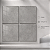 Porcelanato ViaRosa Metropole Cement Polido Retificado 71x71 cm Extra – Caixa 2,52 m² - Imagem 4