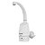 Torneira Elétrica Zagonel Luna Parede 4T 5500W 127V Branca - Imagem 1