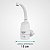 Torneira Elétrica Zagonel Luna Parede 4T 5500W 127V Branca - Imagem 3