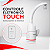 Torneira Eletrônica Zagonel Prima Touch Parede ou Bancada Branca 5.500W 220V - Imagem 5