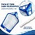 Peneira Cata-Folhas para Piscina Netuno 0014 Retangular Rede Plana 30 cm Sem Cabo - Imagem 5