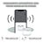 Fone Bluetooth Compatível iOS Android Samsung iPhone Branco - Imagem 4