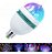 Lâmpada LED Bola Maluca RGB Giratória 7 Leds Festa - Imagem 3