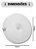 Luminária LED 8 Leds Sensor Presença Recarregável Branco - Imagem 2