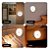 Luminária LED 8 Leds Sensor Presença Recarregável Branco - Imagem 5