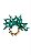 Porta Guardanapo Coral Verde Tiffany - Imagem 2