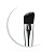 MACRILAN Pincel para Sombra Profissional Chanfrado Silver S-06 - Imagem 2