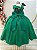 Vestido Infantil Longo Verde Bandeira Daminhas Formaturas - Imagem 4