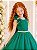 Vestido Infantil Longo Verde Bandeira Daminhas Formaturas - Imagem 8