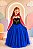 Fantasia Infantil Princesas Anna Frozen C/ Capa Festas Luxo - Imagem 10