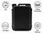 Galão Preto De Água 20l Bombona Plástica Resistente Com Tampa Rosqueável E Alça Para Transporte Prático Ideal Para Armazenamento Seguro - Imagem 2