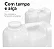 Combo Kit 2 Galões Bombona Leitoso 10L Plástico Virgem PEAD Com Tampa E Alça Para Líquidos - Imagem 3