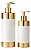 Kit Dispenser De Banheiro Premium 300ml + 500ml 2 Peças - Imagem 7