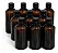 10 Frascos PET Âmbar 500 ml com Tampa - Imagem 7