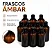10 Frascos PET Âmbar 500 ml com Tampa - Imagem 5