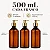 KIT 3 Frasco Âmbar 500 ml com Dispenser - Imagem 5