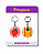 Kit Chaveiro Frutas - Imagem 1