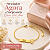 Pulseira Infantil Menina Personalizada com Nome Gravado a Laser Banhada a Ouro - Imagem 6